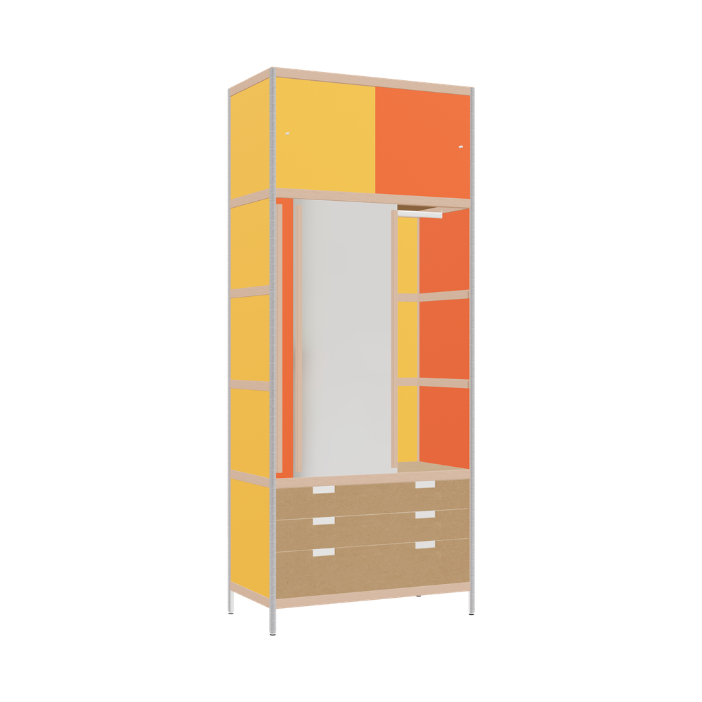 [400248153] Kleerkast (240x100x52 cm)