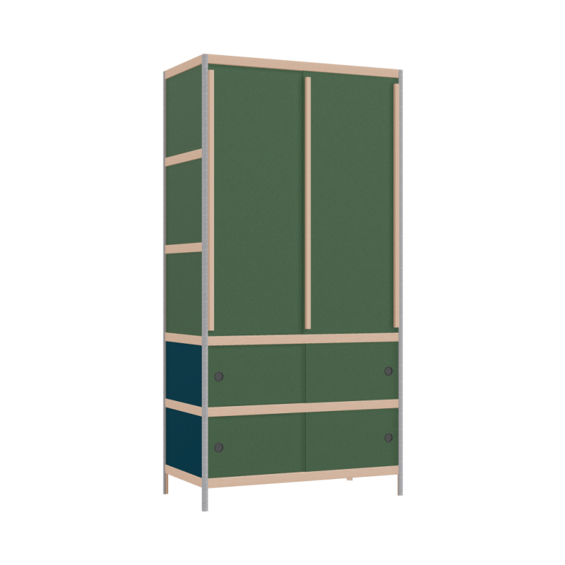 [400259241] Wardrobe (199x100x52 cm)
