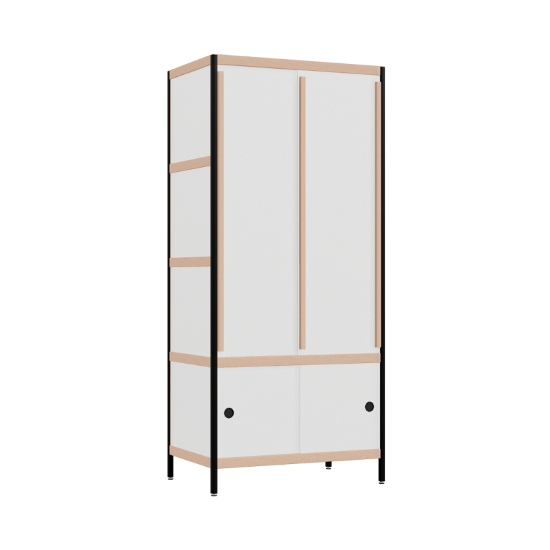 [400280297] Kleerkast (179x80x52 cm)