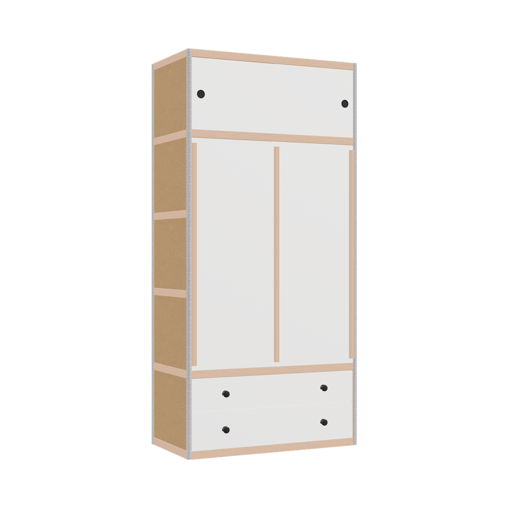 [400300970] Penderie (209x100x52 cm)