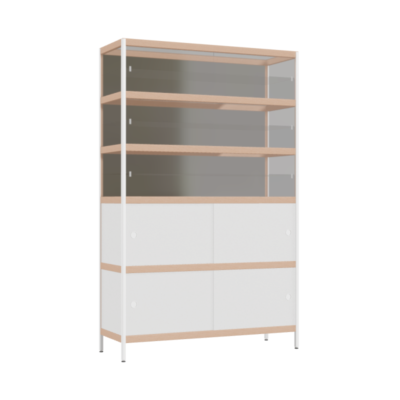 [400305006] Vitrine (190x120x42 cm)