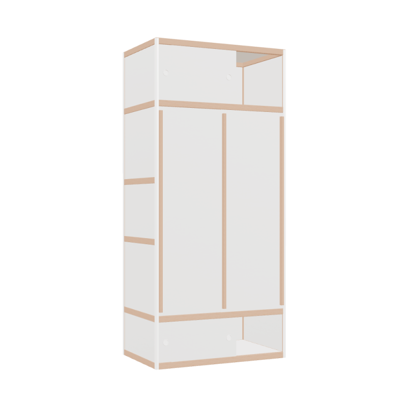 [400262571] Penderie (219x100x62 cm)