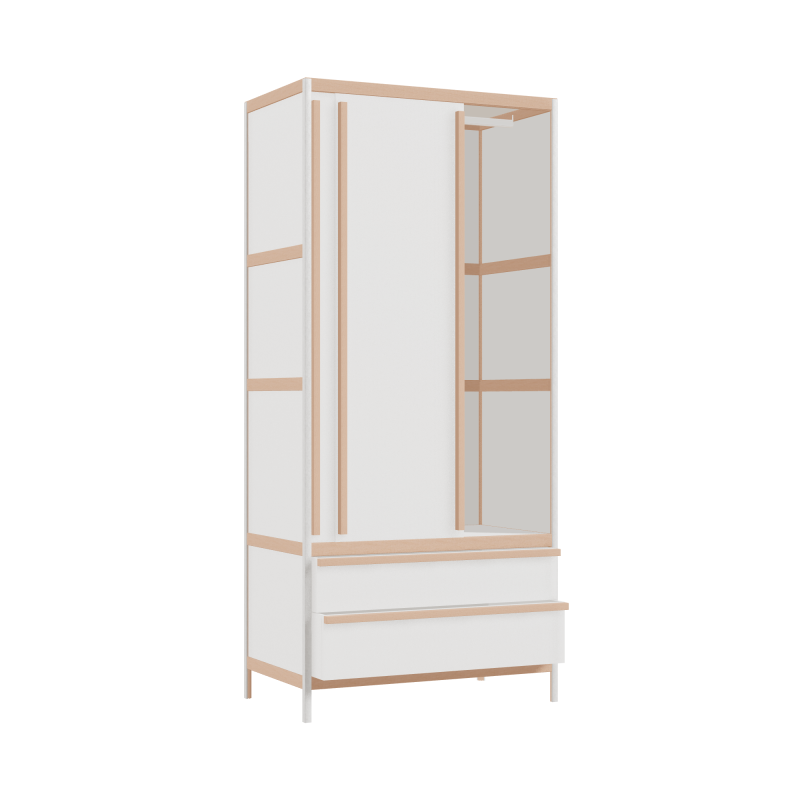 [400252673] Wardrobe (198x90x52 cm)