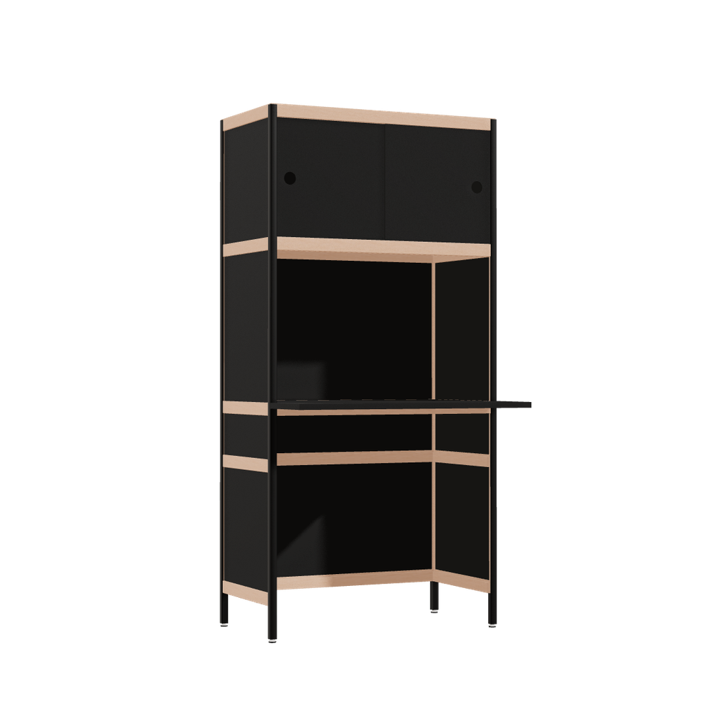 [400479942] Cantilevered desk (165.5x80x63.6 cm)