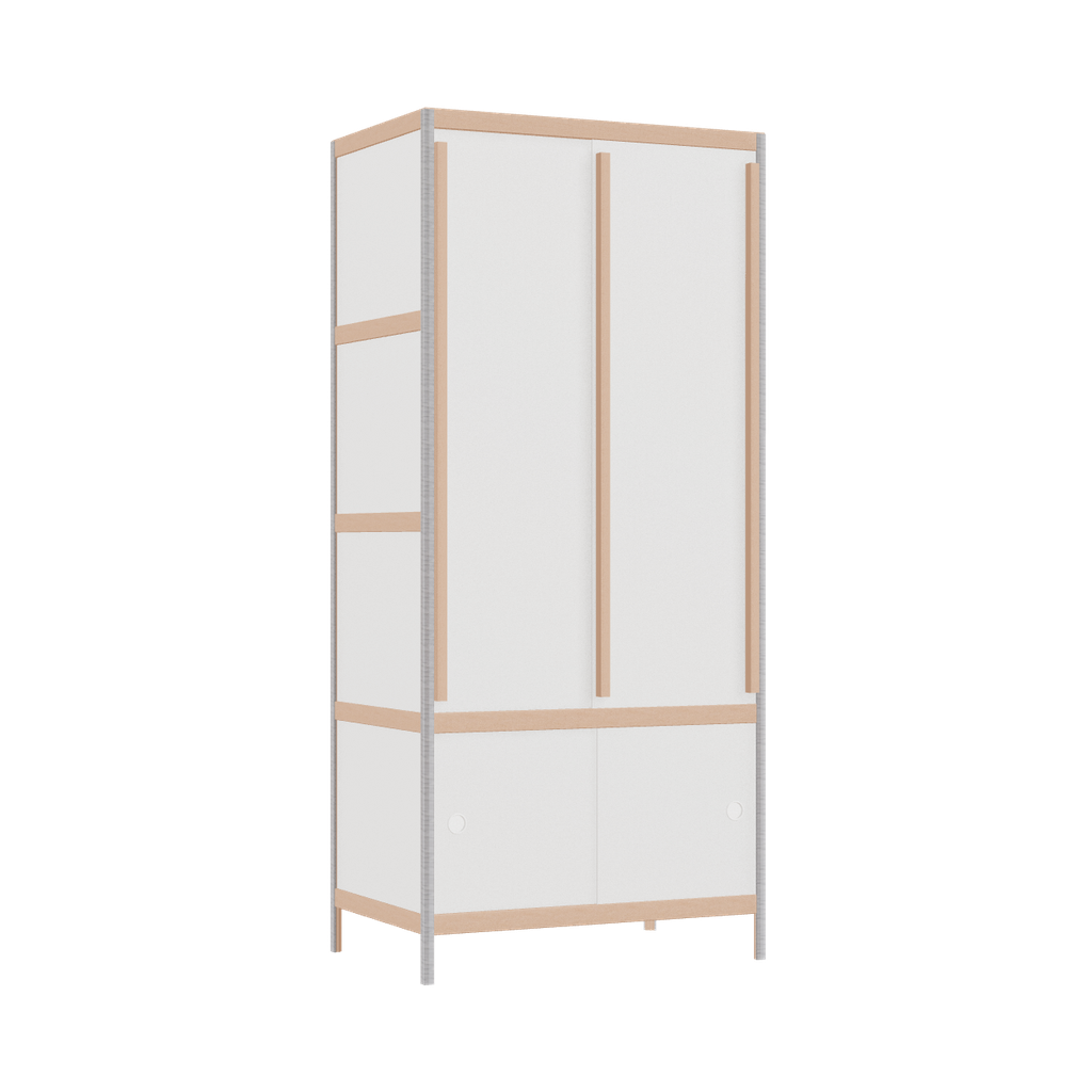 [101055004] Kleerkast (178x80x52 cm)