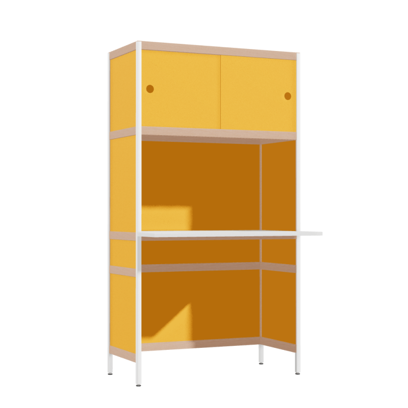 [400479959] Bureau débordant (165.5x90x63.6 cm)
