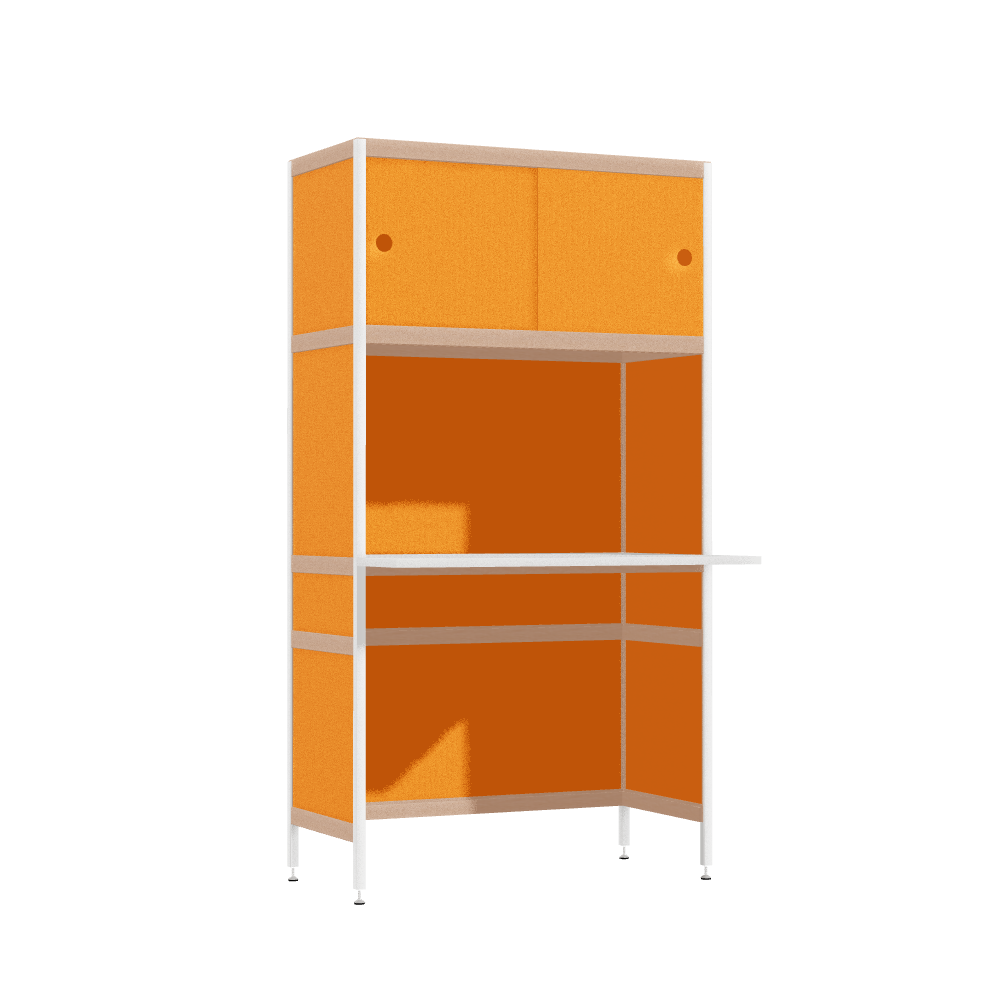 [400479959] Cantilevered desk (165.5x90x63.6 cm)