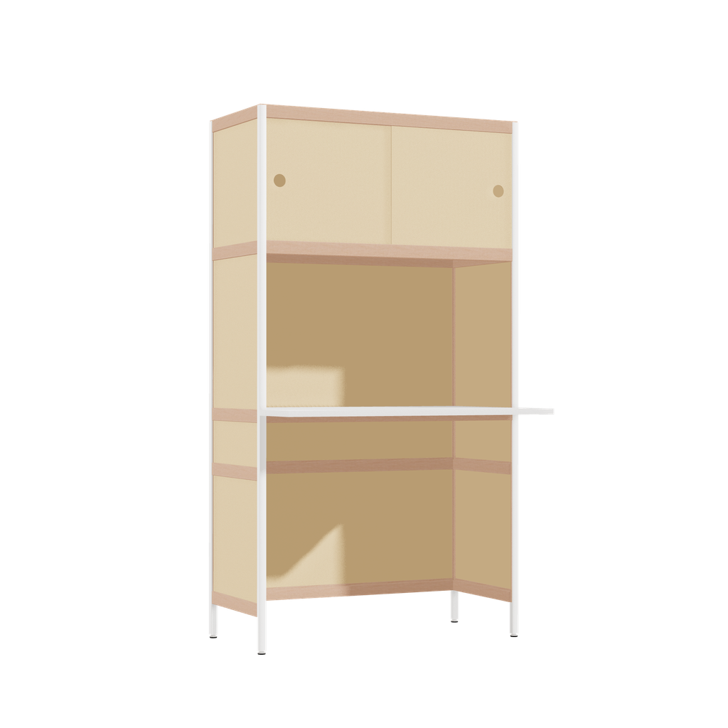 [400481285] Cantilevered desk (165.5x90x63.6 cm)