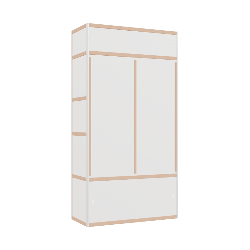 [400226727] Kleerkast (229x120x52 cm)