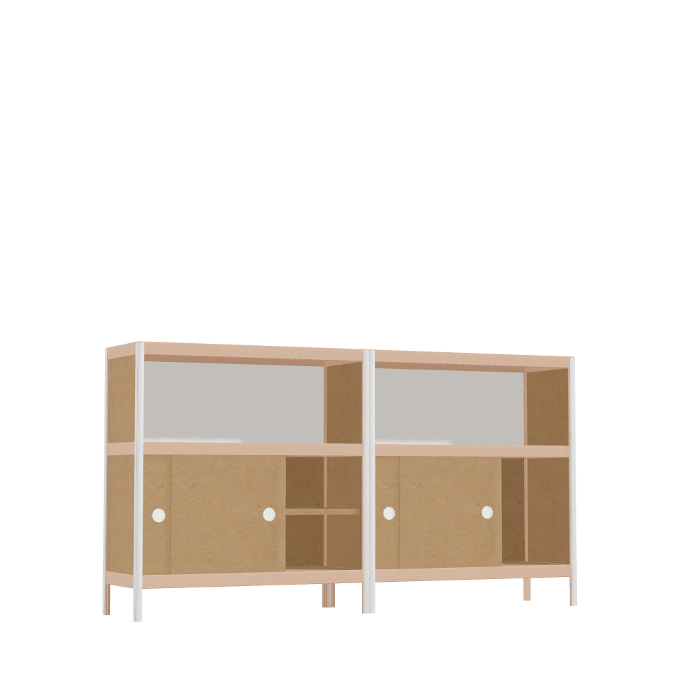 [f12100] Meubles (86x160x32 cm)