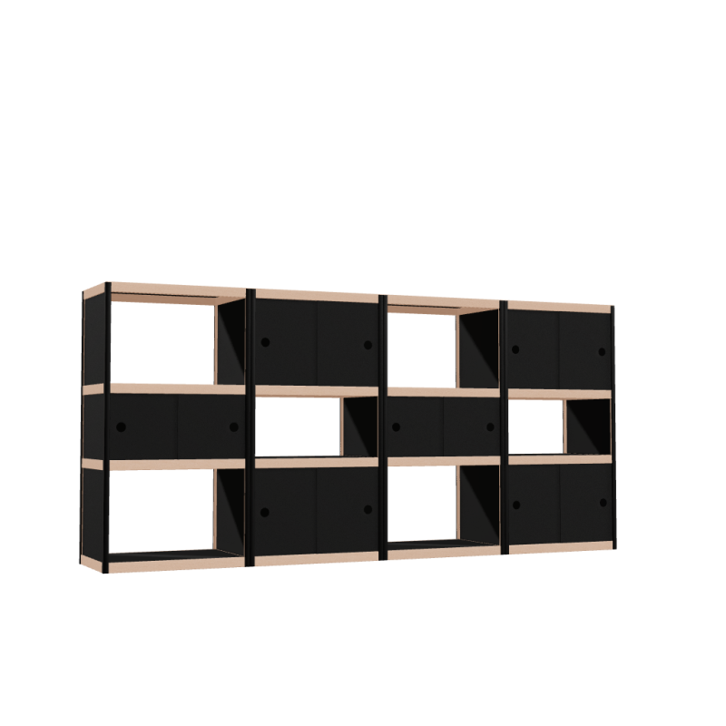 [f41387] Furniture (117x248x42 cm)