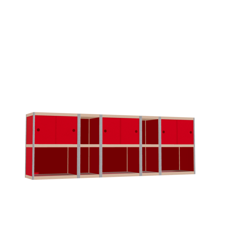[f41406] Meubles (86x250x42 cm)