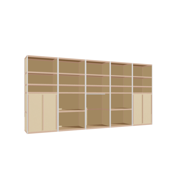 [f109747] Furniture (199x400x52 cm)