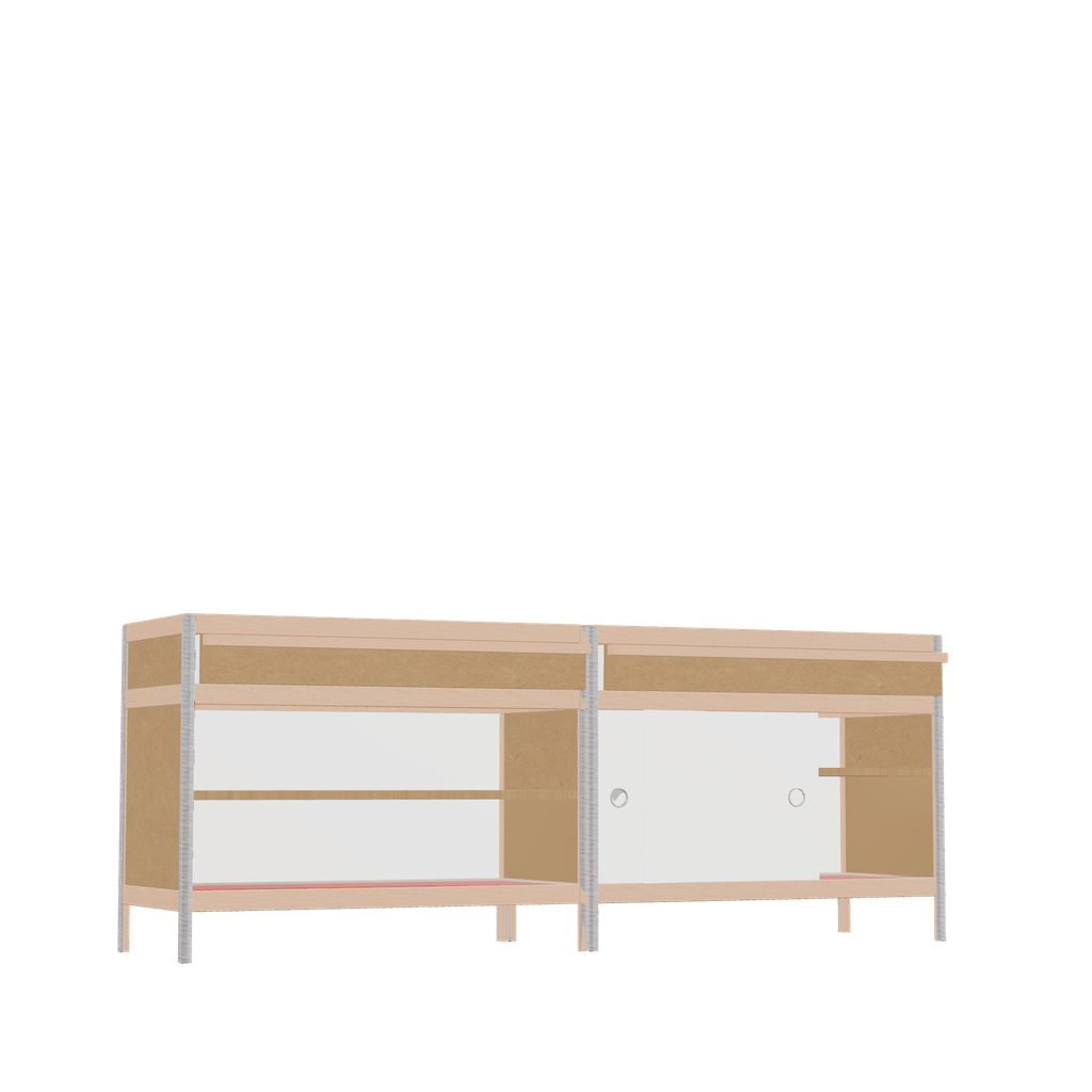 [f21845] Furniture (69x180x42 cm)
