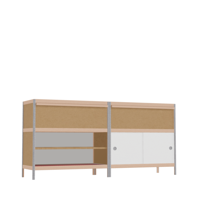 [f86167] Furniture (86x180x42 cm)