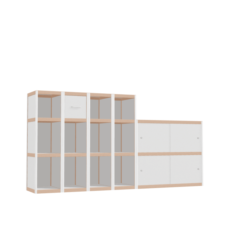 [f22666] Meubles (117x228x42 cm)