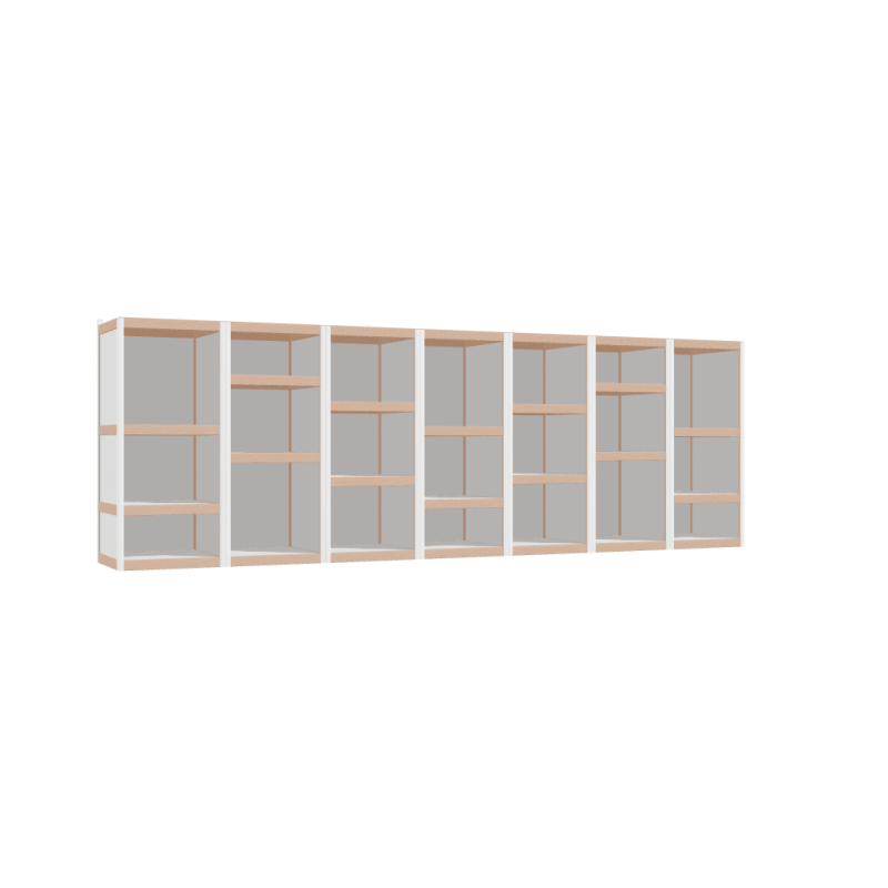 [f77275] Meubles (97x294x42 cm)