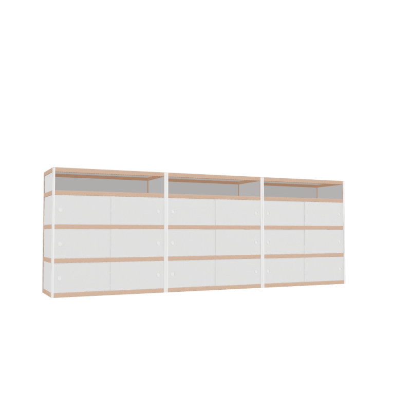 [f81313] Furniture (118x330x52 cm)