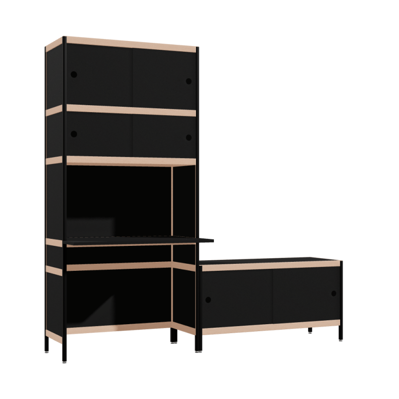 [f145670] Furniture (196.5x200x63.6 cm)