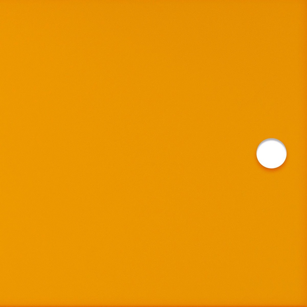 [A6[2T41]] Orange translucent acrylic door (27 cm, 62 cm, 38mm for cap)