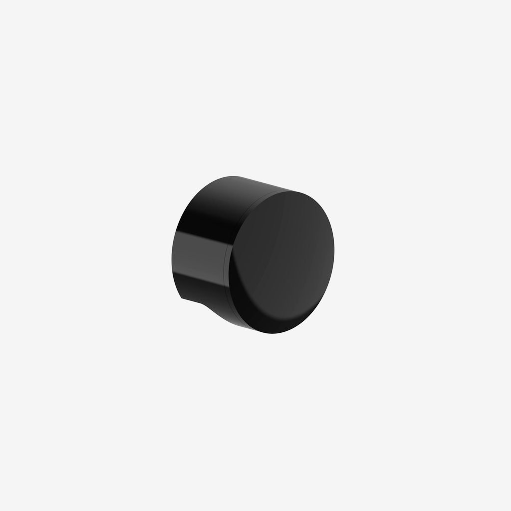 [DRK-N] Bouton noir pour tiroir