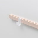 TRACKS - Hook / Polar translucent acrylic