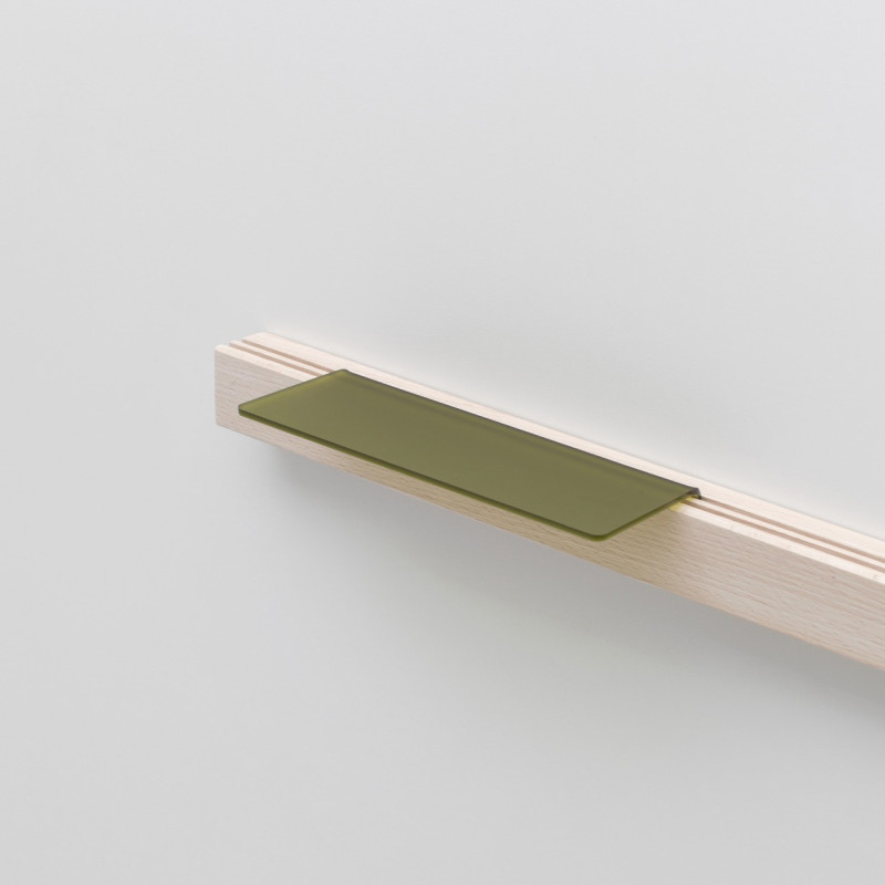 [TBLT VT] TRACKS - Shelf / Olive translucent acrylic