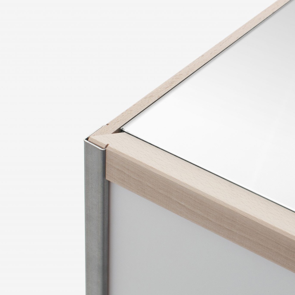 [P-2V[M3]] Mirror shelf panel (25 cm, 25 cm)