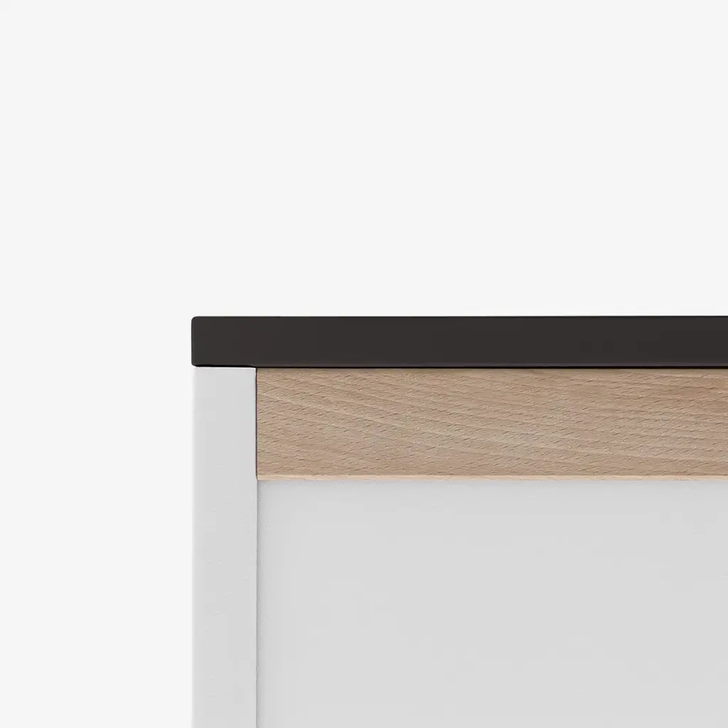 [TS-2V[U4020]] Black upper shelf (25 cm, 25 cm)