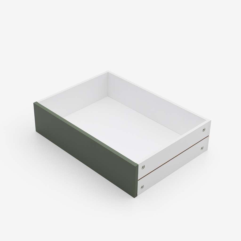 [ND10-3X[U635]] Lade in Lindegroen (10 cm, 32 cm, 32 cm)
