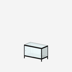 [1B12M/W] MIST 1B12M (58x80x42 cm) (Dos MDF blanc)