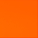 Dos en acrylique translucide Mandarine